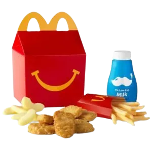 6 Piece Chicken McNuggets Happy Meal