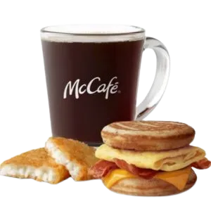 Bacon Egg & Cheese McGriddles Meal Price & Calories