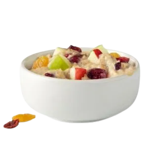 Fruit & Maple Oatmeal
