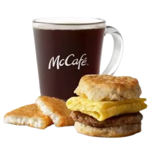 Sausage Biscuit with Egg Meal