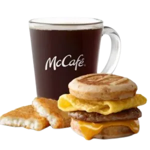 Sausage Egg & Cheese McGriddles Meal