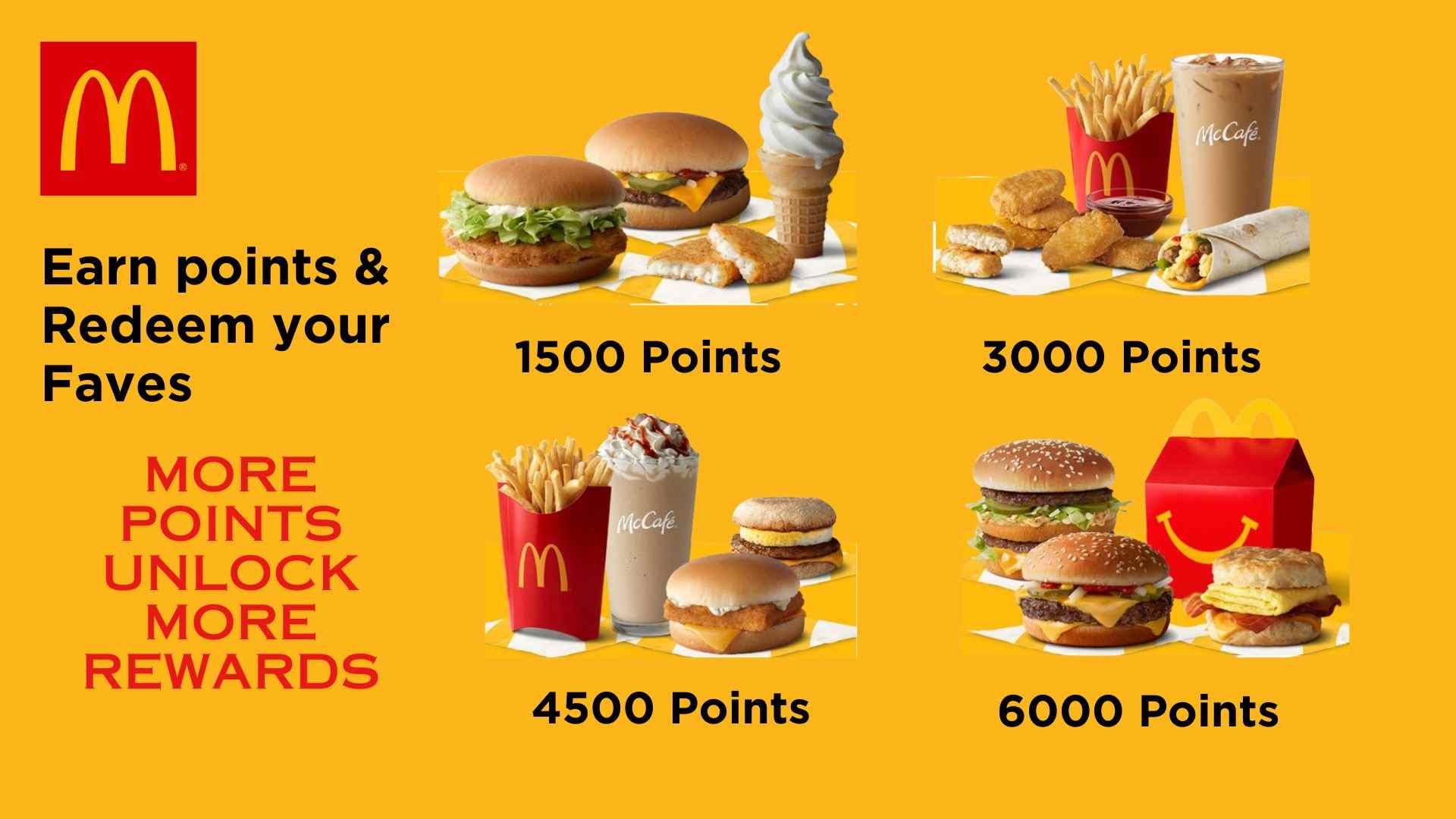 My McDonald's Rewards - Earn Points, Get Free Food & Deals