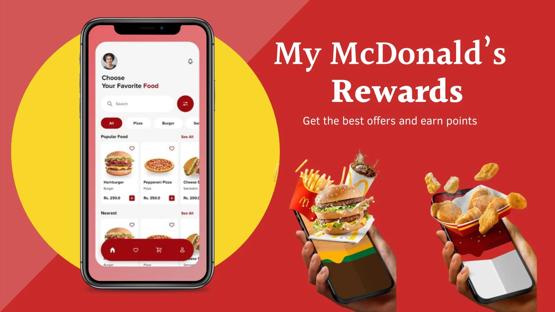 My McDonald's Rewards - Earn Points, Get Free Food & Deals