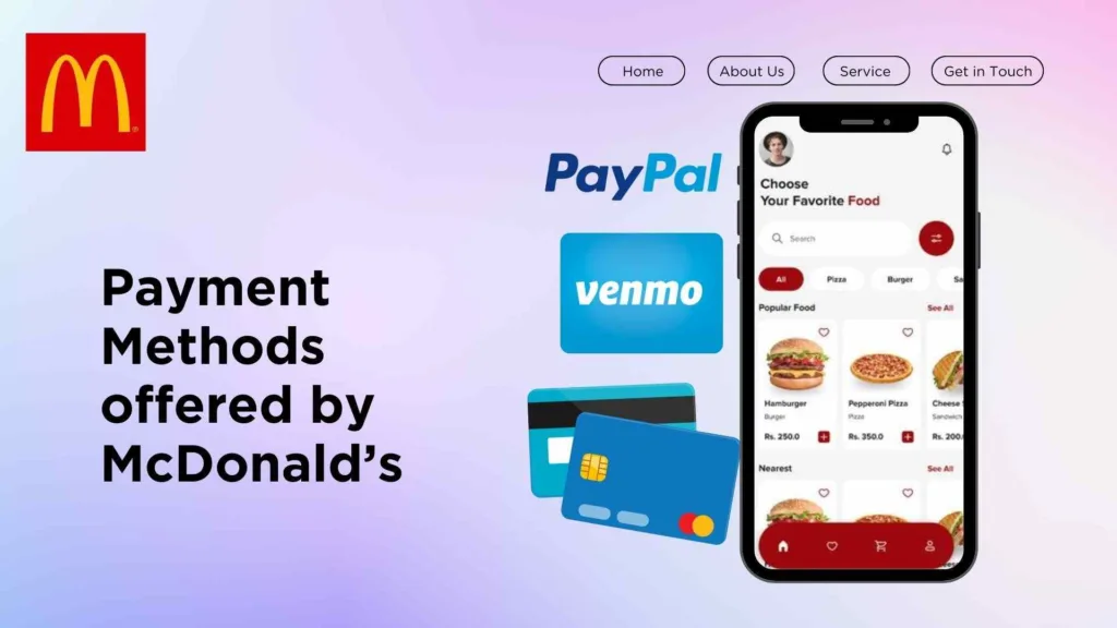 payment methods at McDonald's